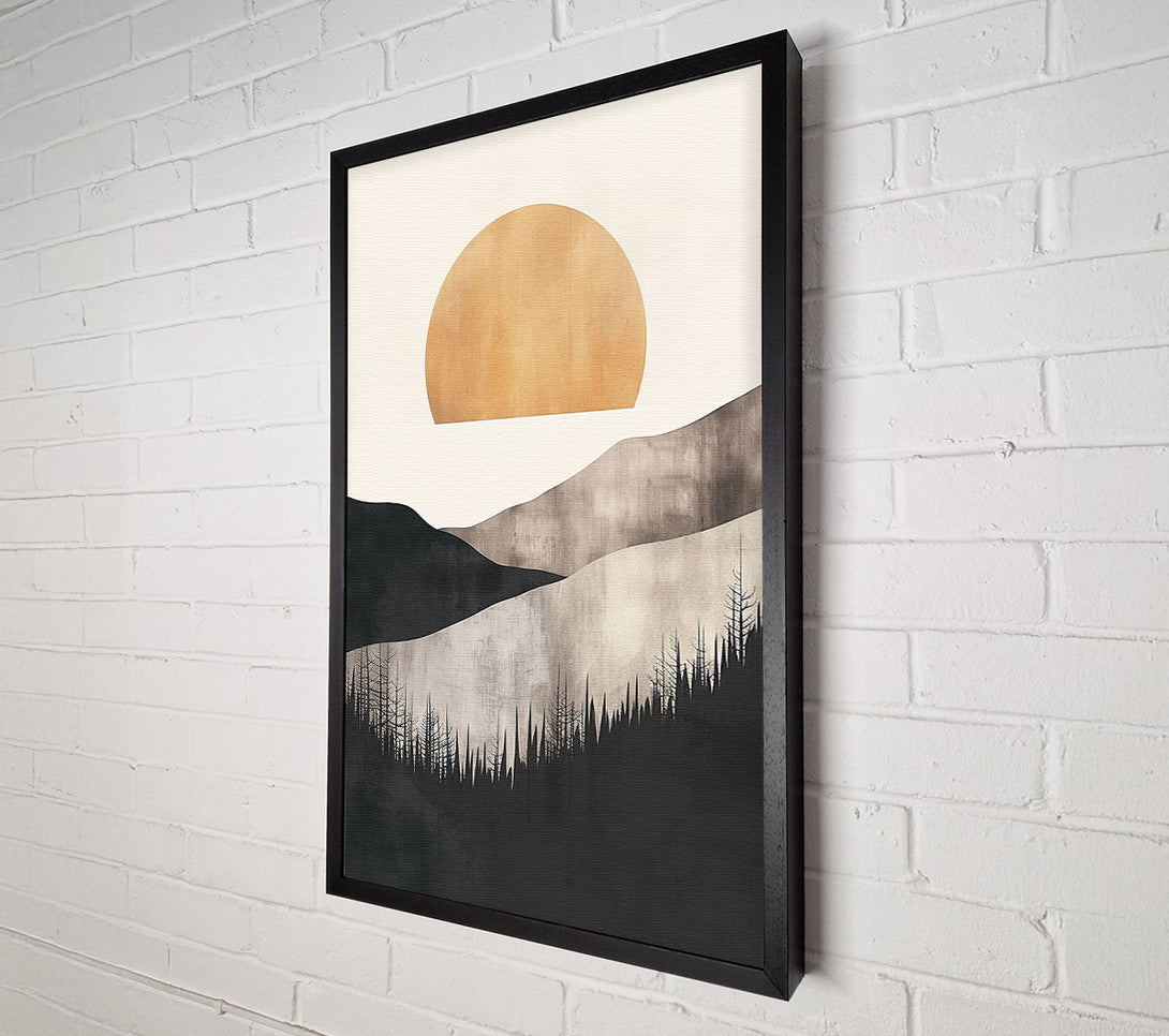  A Canvas Print of The Silent Forest Canvas Wall Art