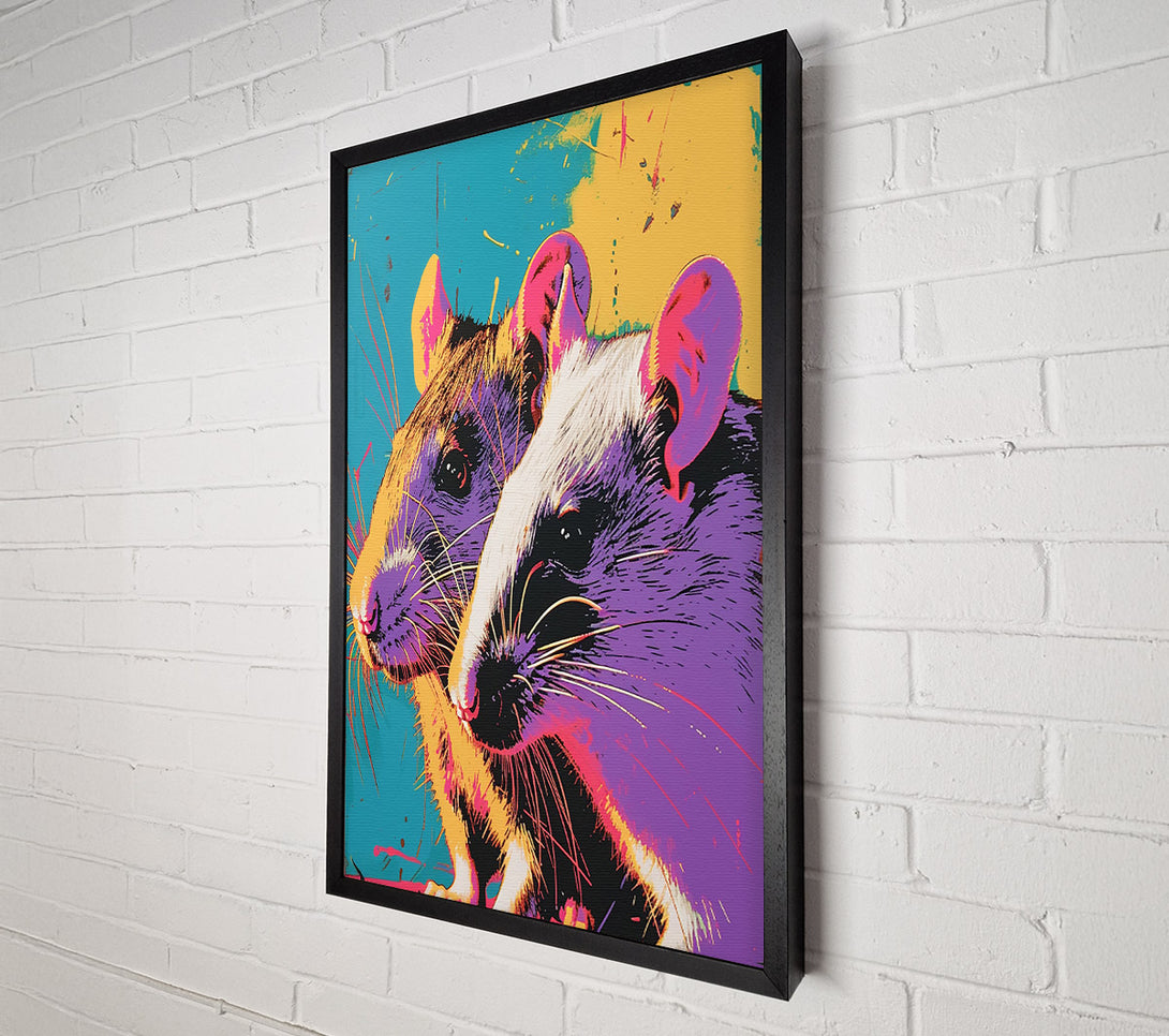  A Canvas Print of Squeaky Pop Canvas Art