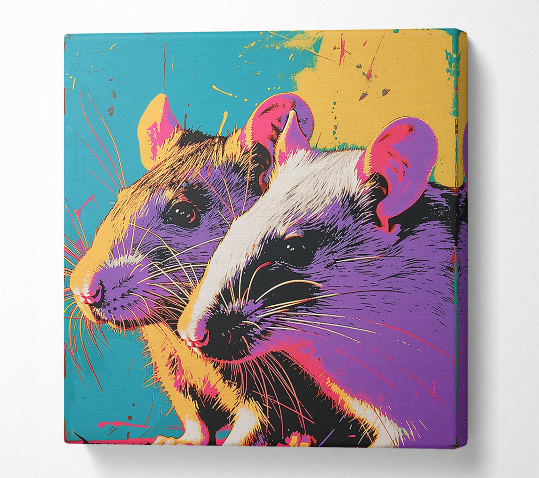  A Canvas Print of Squeaky Pop Canvas Art