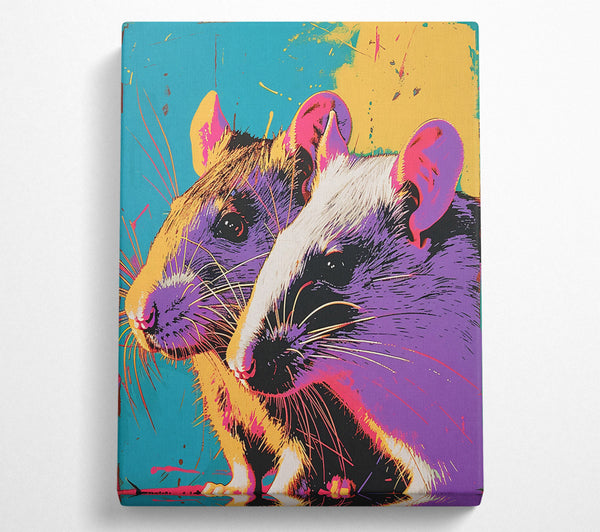  A Canvas Print of Squeaky Pop Canvas Art