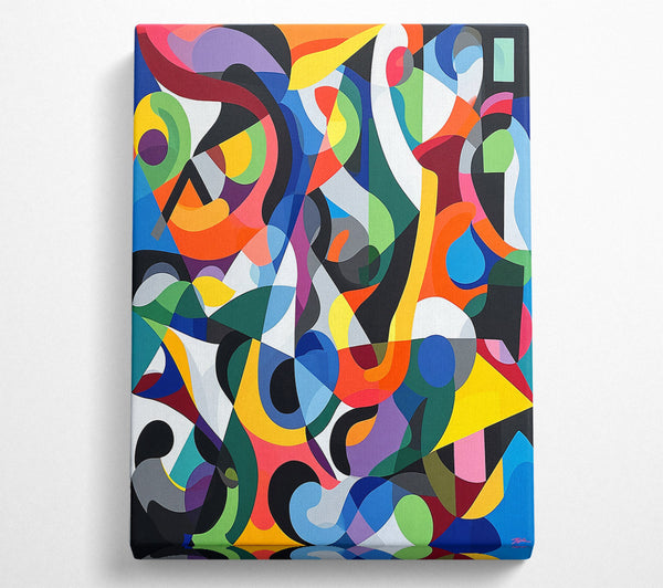  A Canvas Print of Urban Symphony Canvas Art