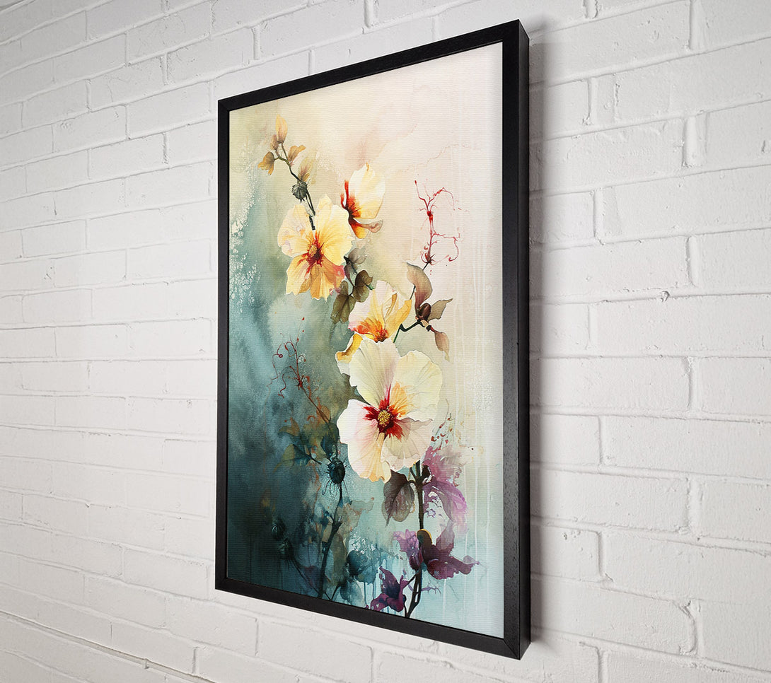  A Canvas Print of Blossoms In The Mist Canvas Wall Art