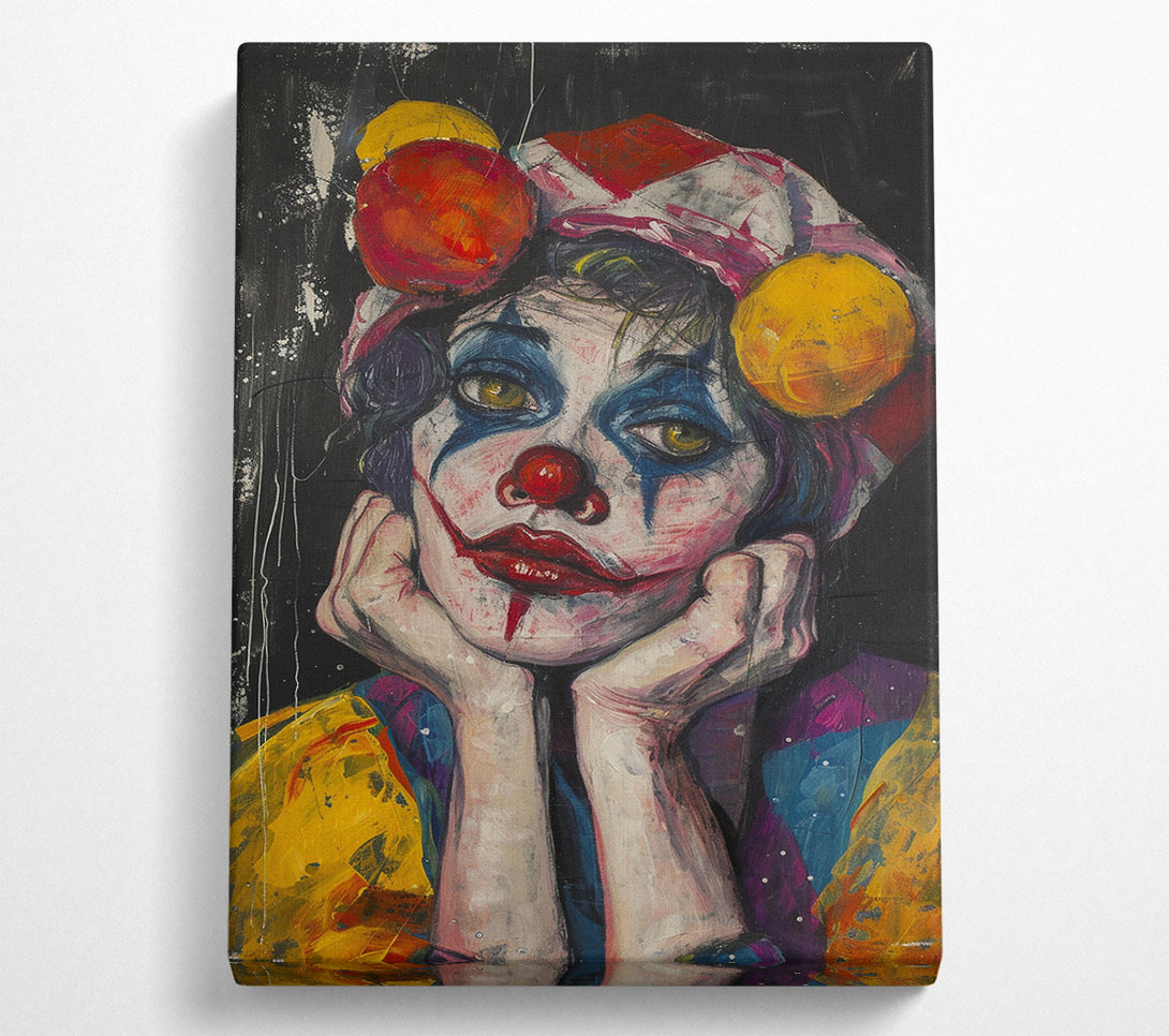  A Canvas Print of Melancholy Canvas Print