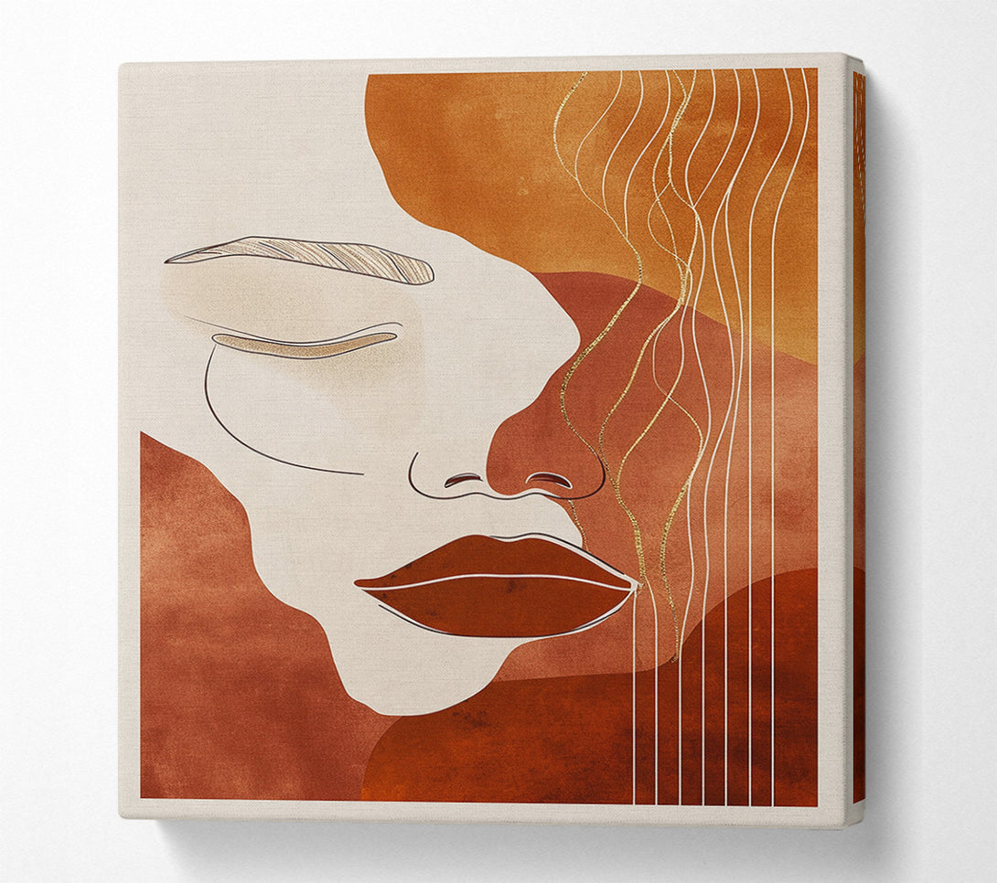  A Canvas Print of Golden Slumber Canvas Print