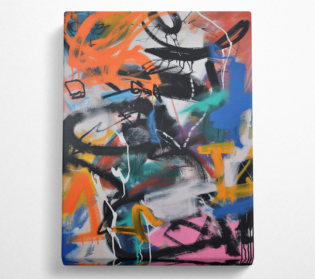 A Canvas Print of Urban Decay Canvas Print