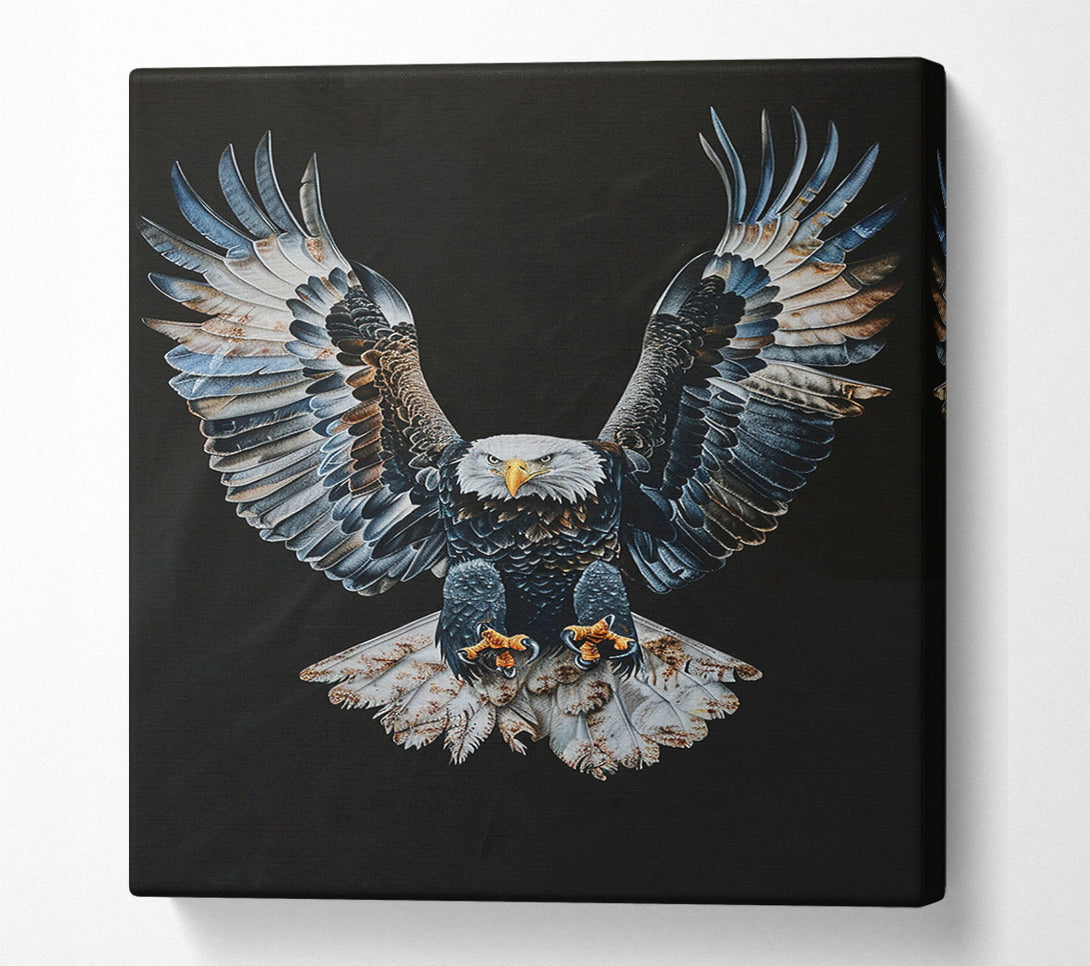  A Canvas Print of The Eagle'S Flight Canvas Wall Art