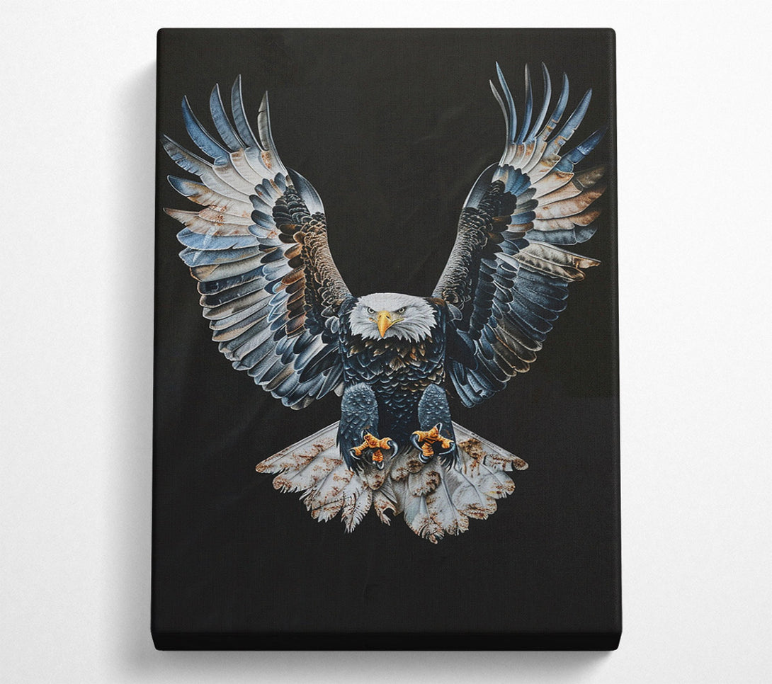  A Canvas Print of The Eagle'S Flight Canvas Wall Art