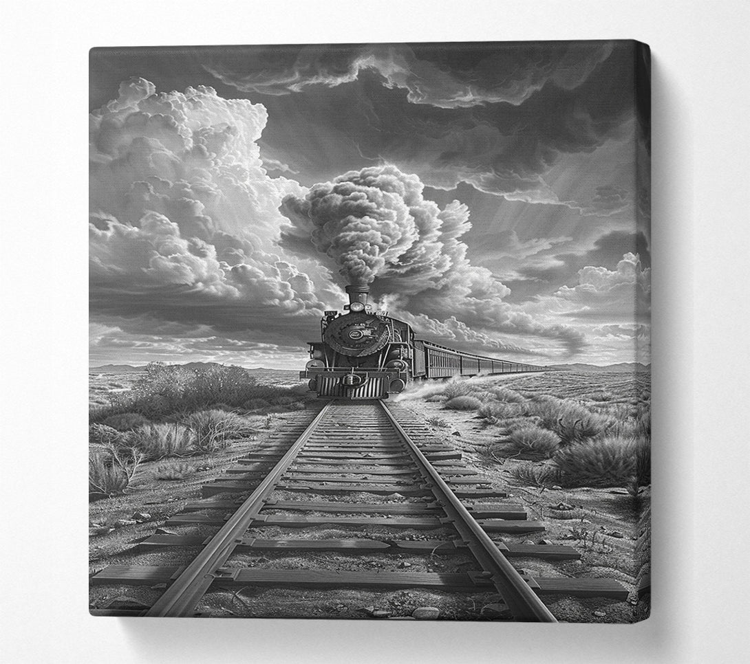  A Canvas Print of The Last Stop Canvas Art