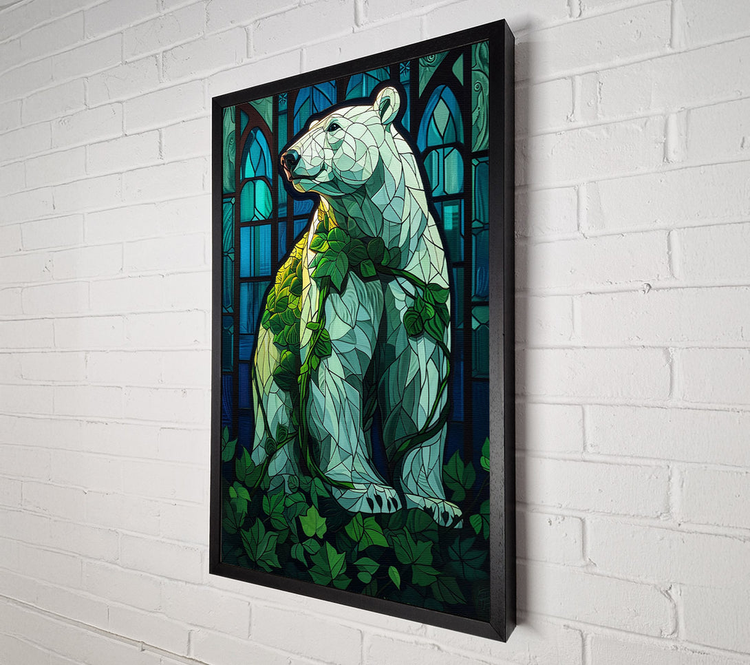  A Canvas Print of The Bear And The Ivy Canvas Wall Art
