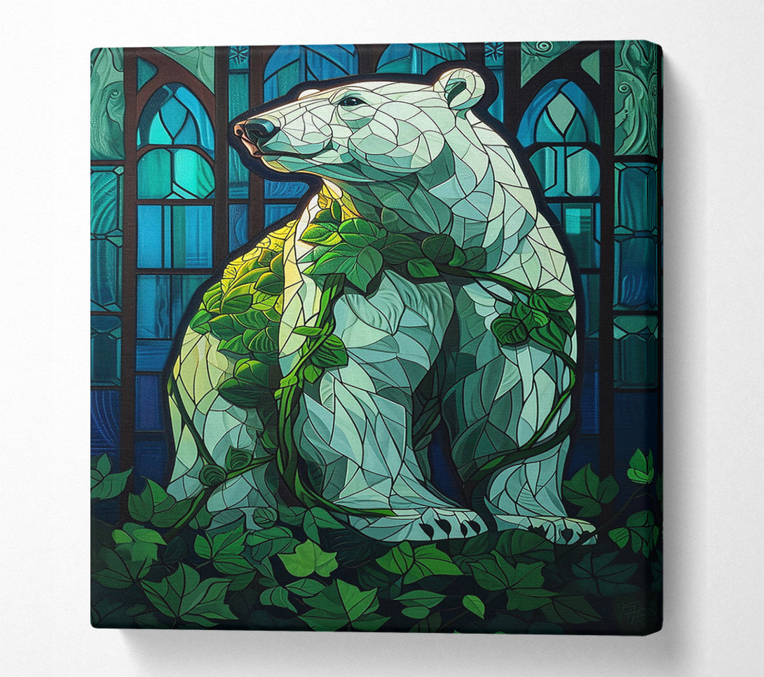  A Canvas Print of The Bear And The Ivy Canvas Wall Art