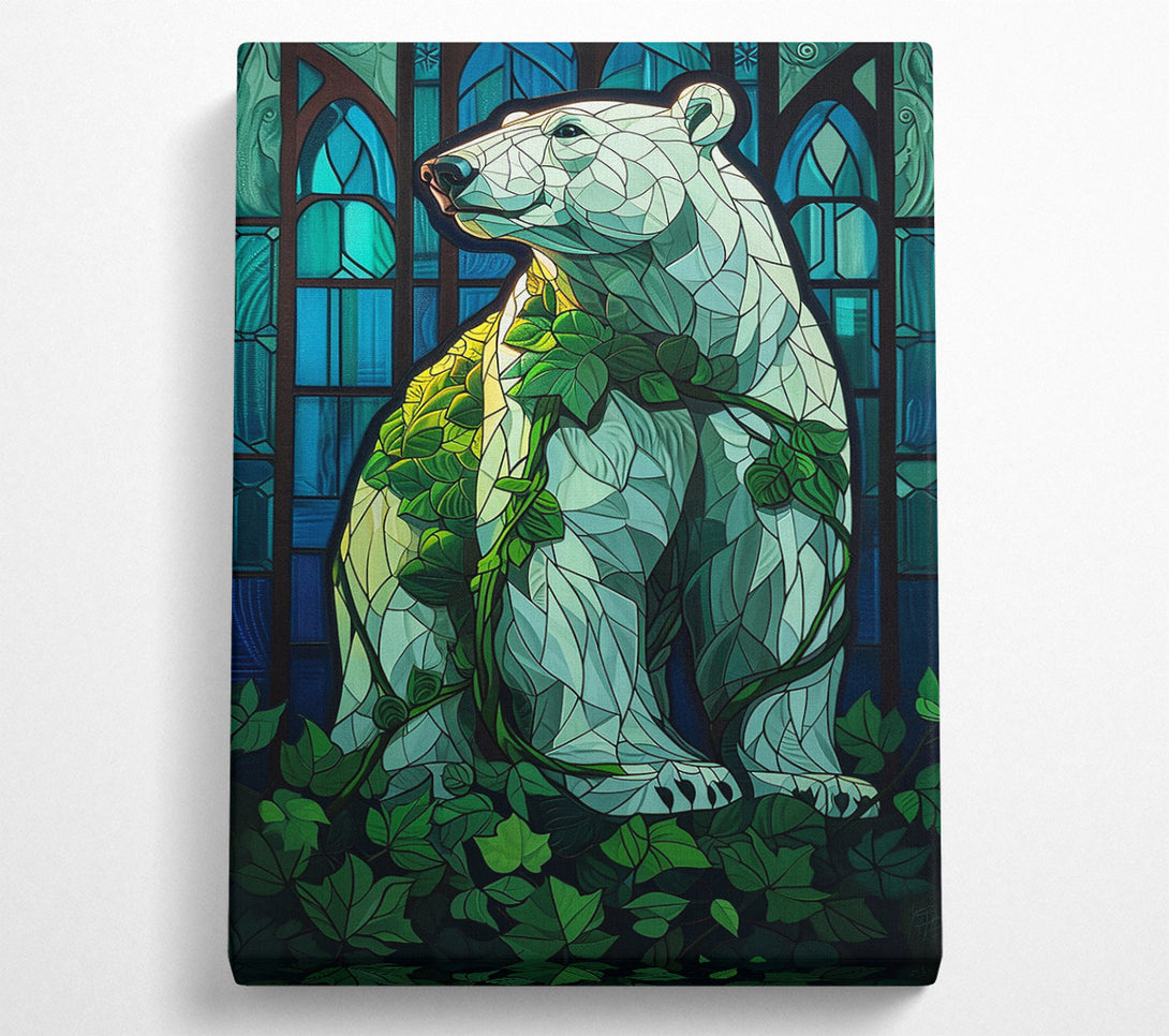  A Canvas Print of The Bear And The Ivy Canvas Wall Art