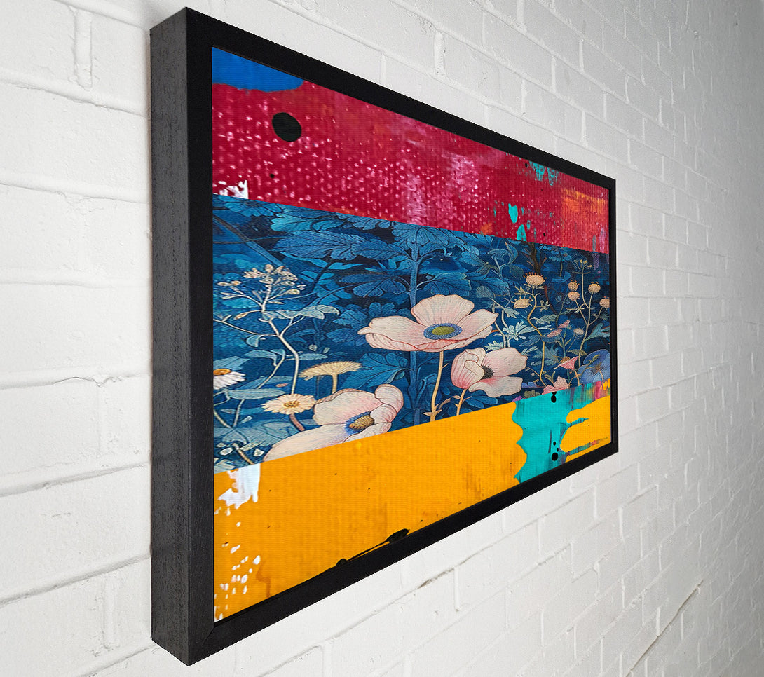  A Canvas Print of Blue Garden Canvas Art