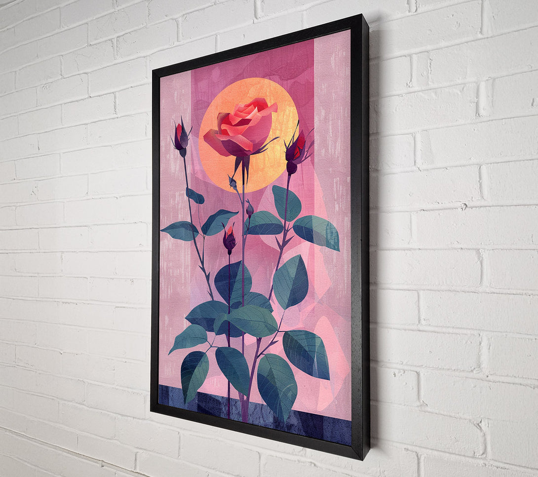  A Canvas Print of First Blush Canvas Print