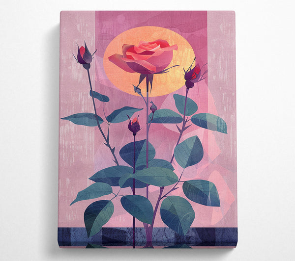  A Canvas Print of First Blush Canvas Print