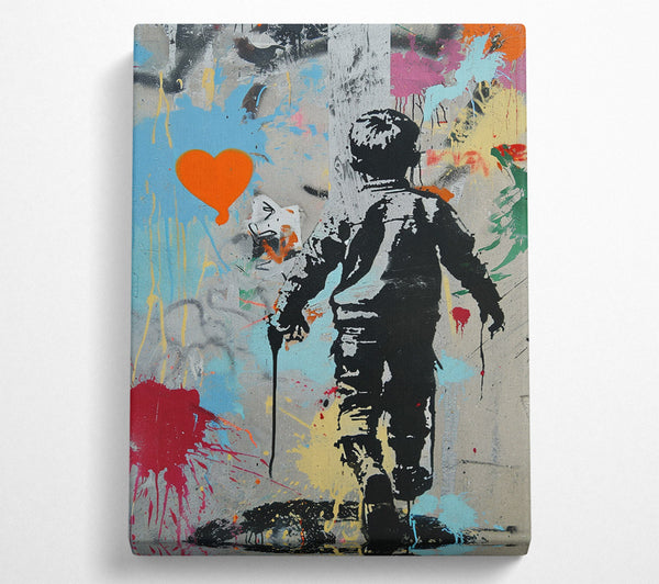  A Canvas Print of Letting Go Canvas Wall Art