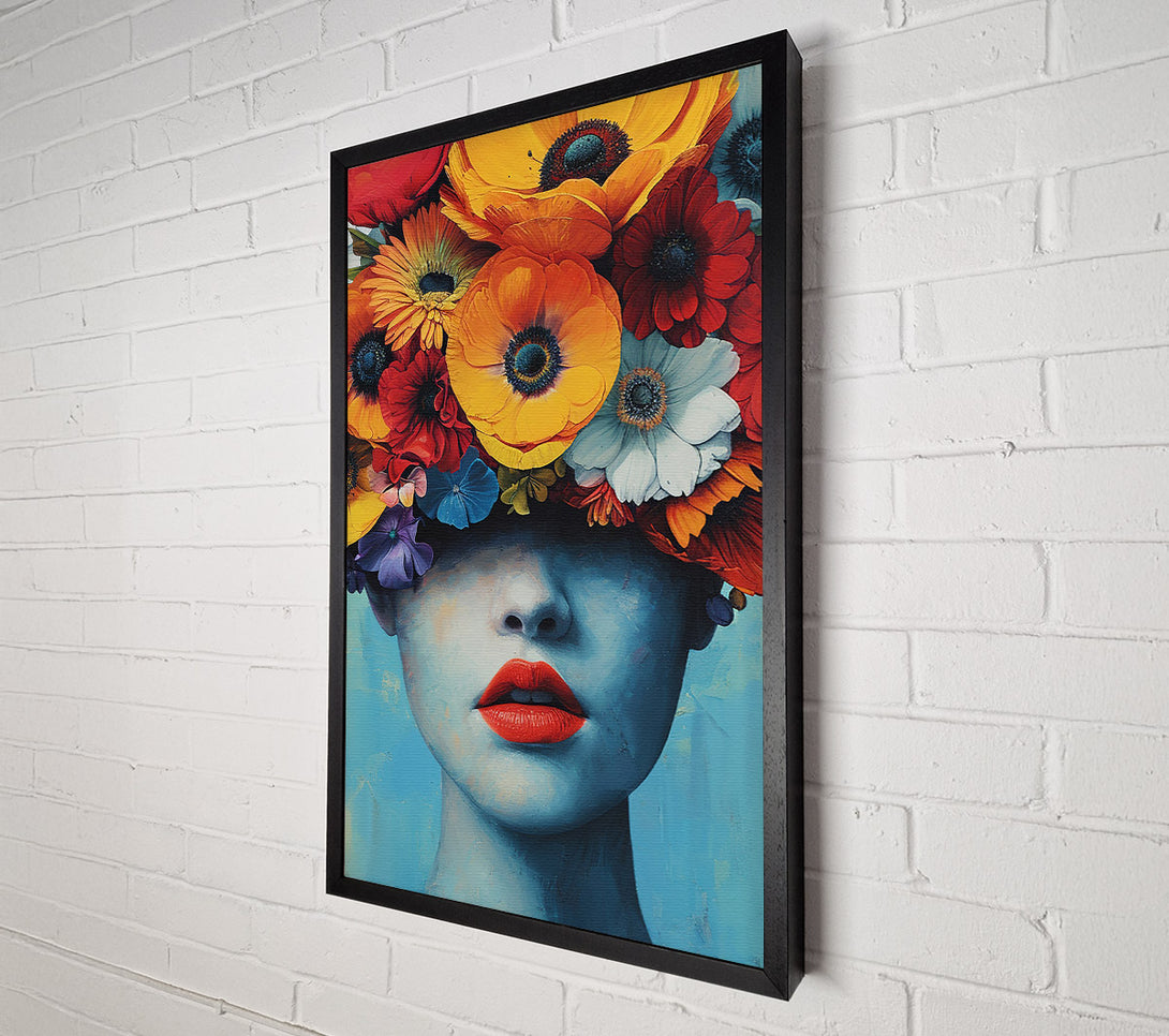  A Canvas Print of Flora'S Gaze Canvas Art