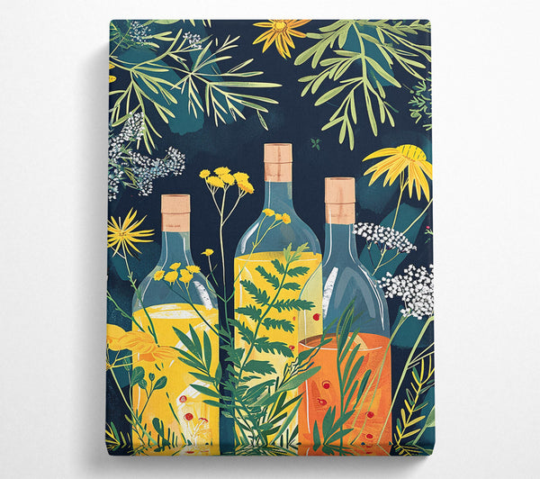  A Canvas Print of Bottled Magic Canvas Print