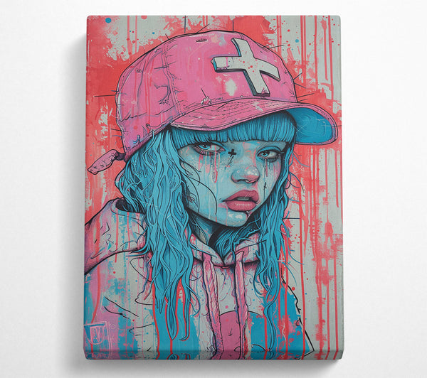  A Canvas Print of Urban Tears Canvas Print