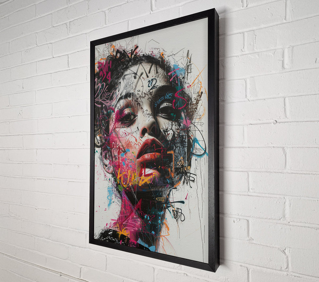  A Canvas Print of Urban Geisha Canvas Art
