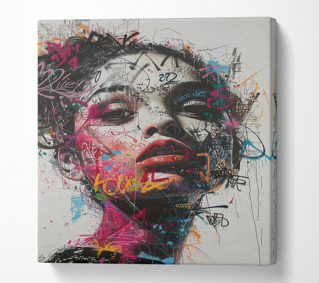  A Canvas Print of Urban Geisha Canvas Art