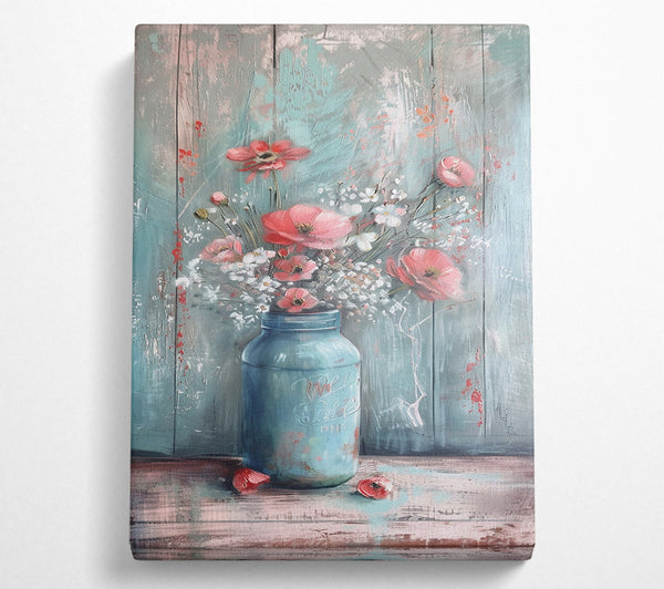  A Canvas Print of Mason Jar Of Memories Canvas Print