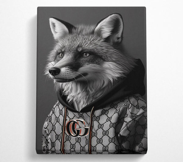  A Canvas Print of The Gucci Fox Canvas Wall Art