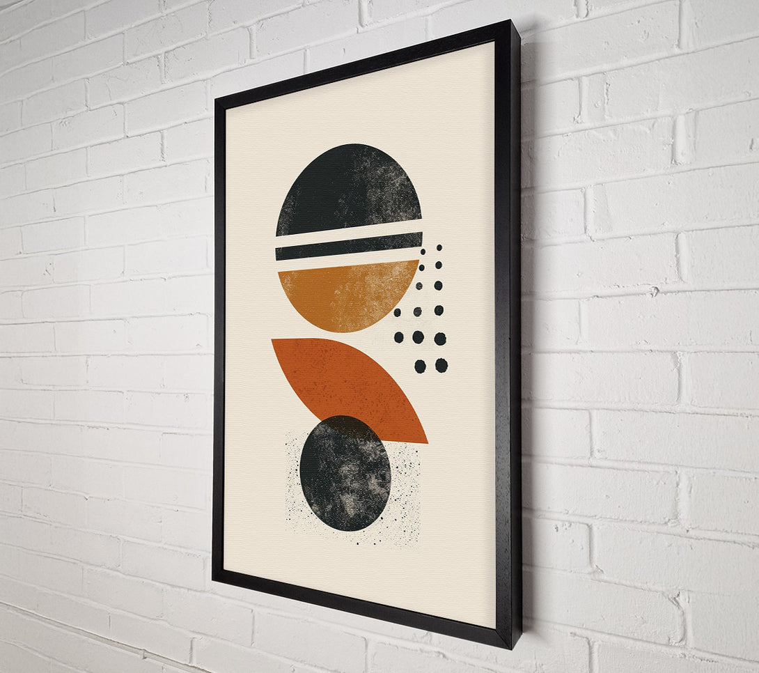  A Canvas Print of Mid Century Modern Canvas Print
