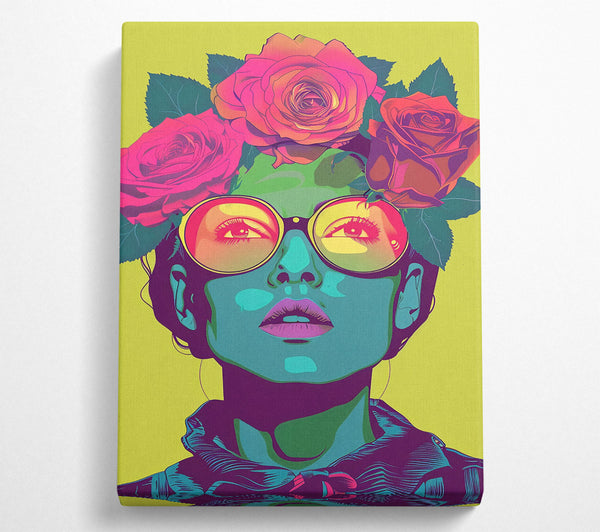  A Canvas Print of A Vision Of Spring Canvas Print