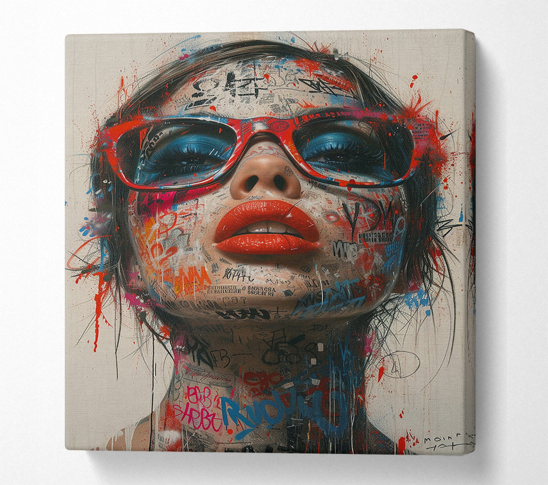  A Canvas Print of Tagged Canvas Art