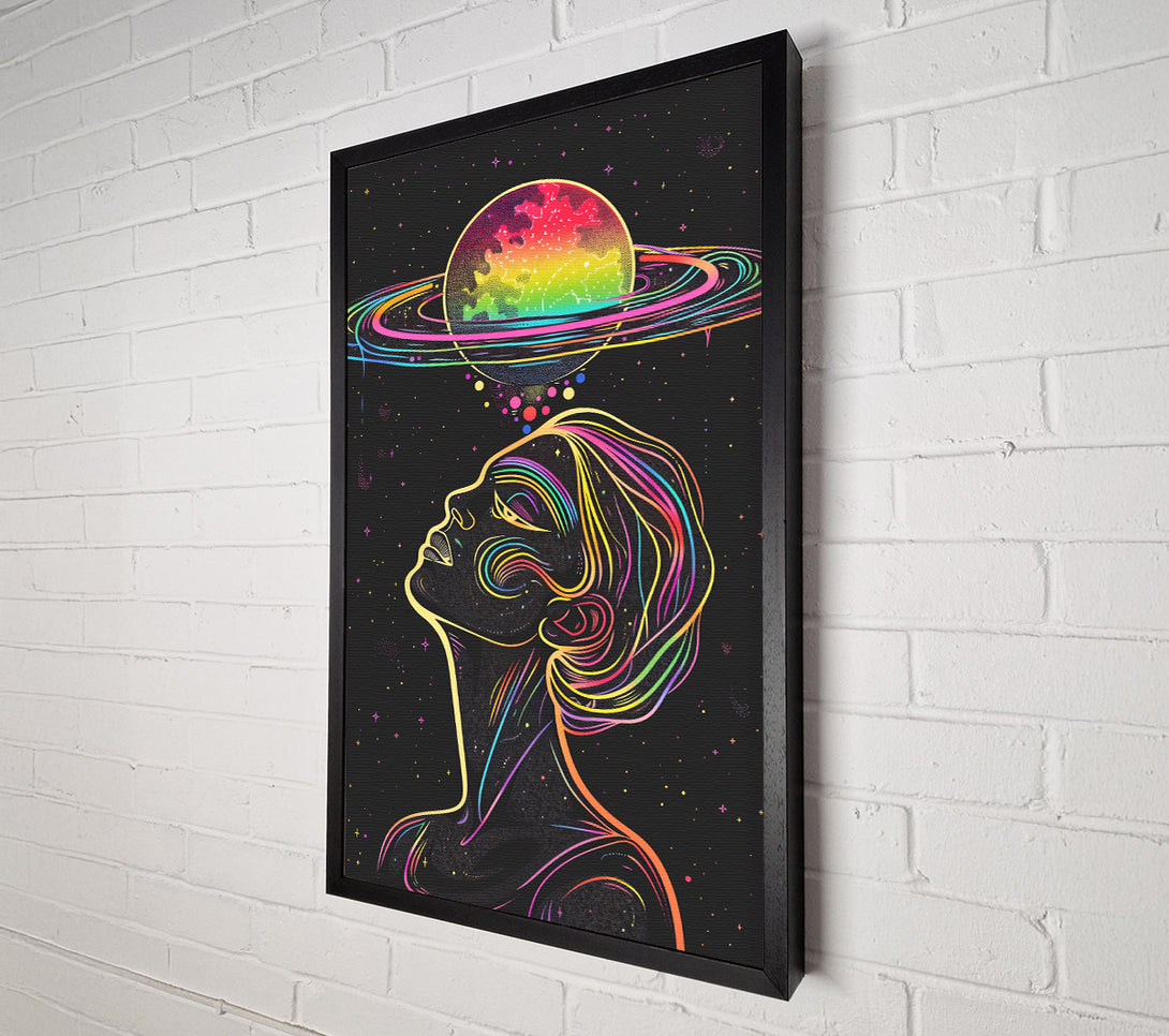  A Canvas Print of Gazing At The Cosmos Canvas Wall Art