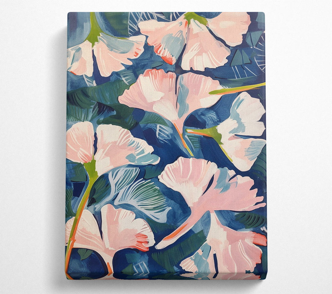  A Canvas Print of Ginkgo Leaves Canvas Print