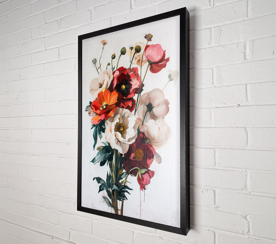  A Canvas Print of Ode To A Flower Canvas Wall Art