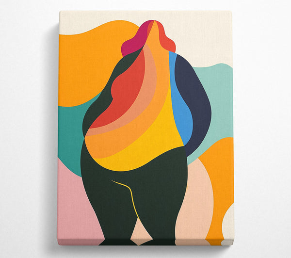  A Canvas Print of Spectrum Of Self Canvas Wall Art