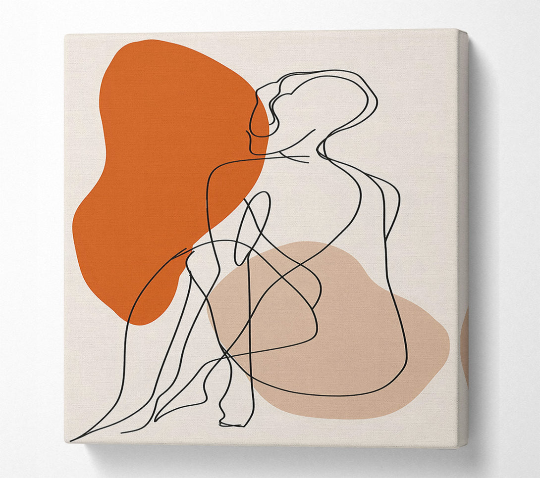  A Canvas Print of Sanguine Muse Canvas Print