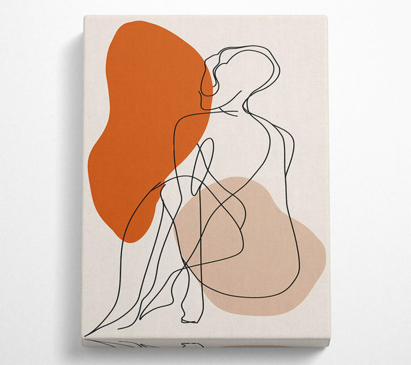  A Canvas Print of Sanguine Muse Canvas Print