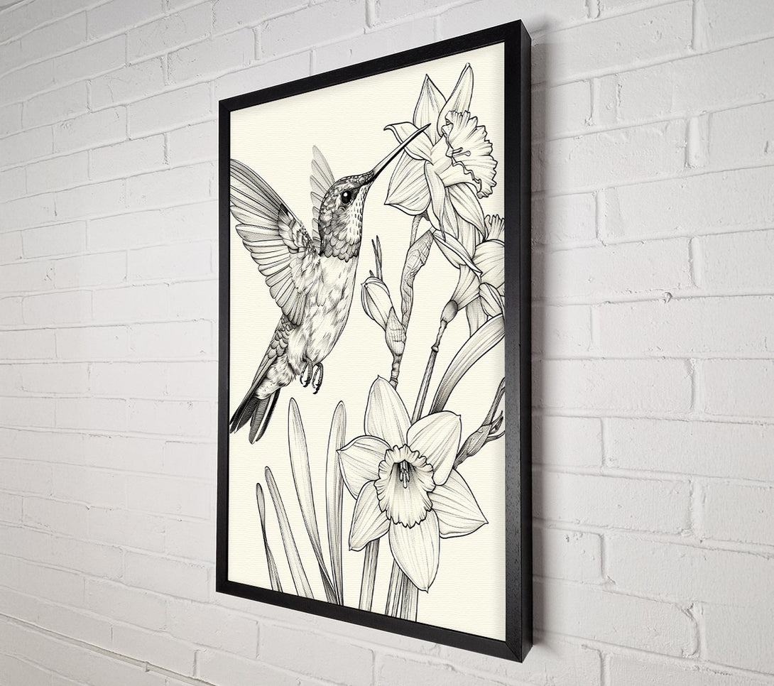  A Canvas Print of Flight Of Spring Canvas Wall Art