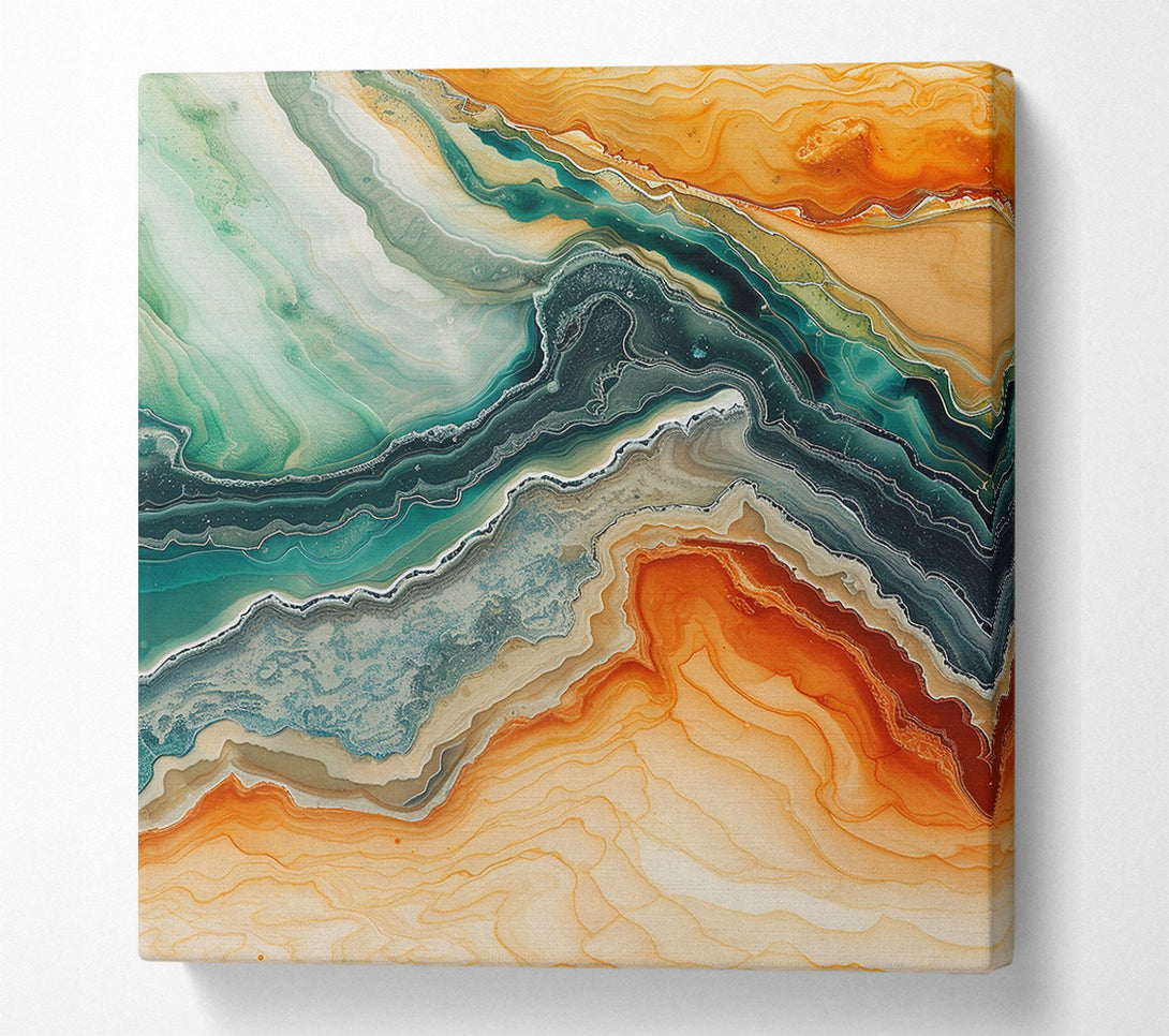  A Canvas Print of Mystic Mountain Canvas Art