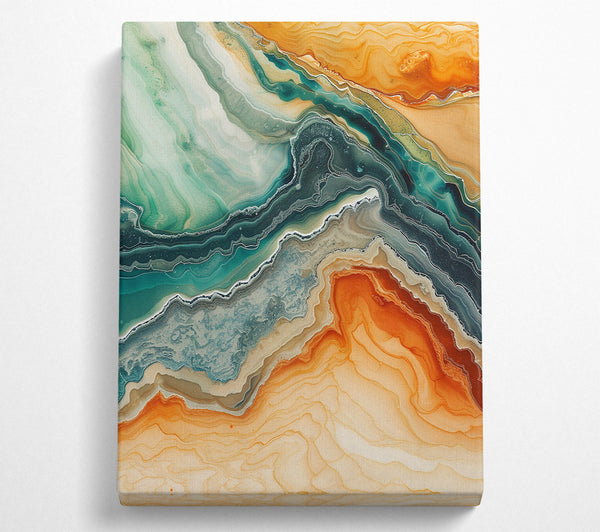  A Canvas Print of Mystic Mountain Canvas Art
