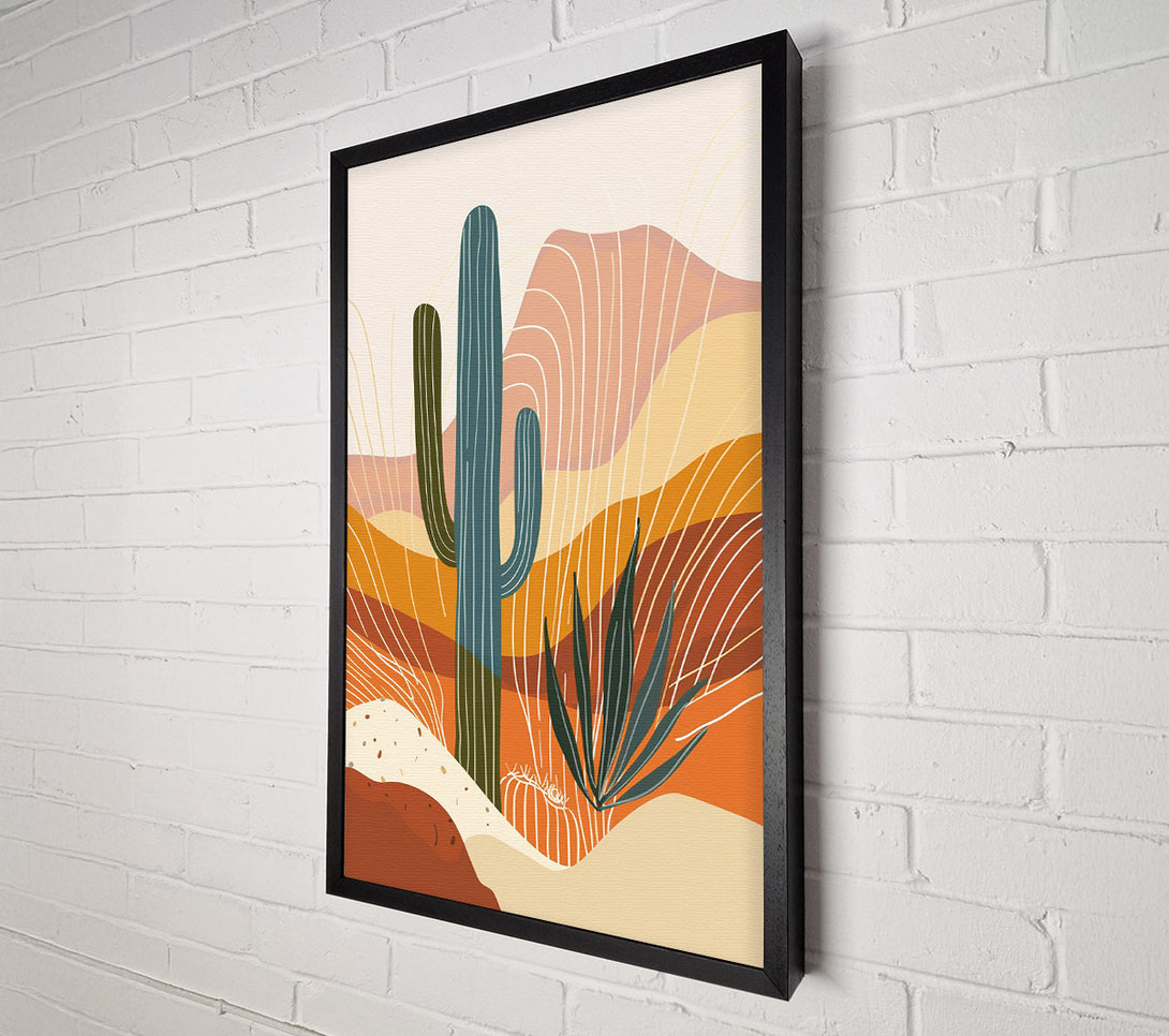  A Canvas Print of Desert Bloom Canvas Wall Art