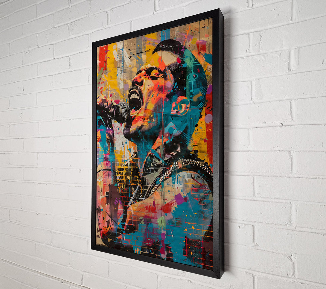  A Canvas Print of The Show Must Go On Canvas Wall Art
