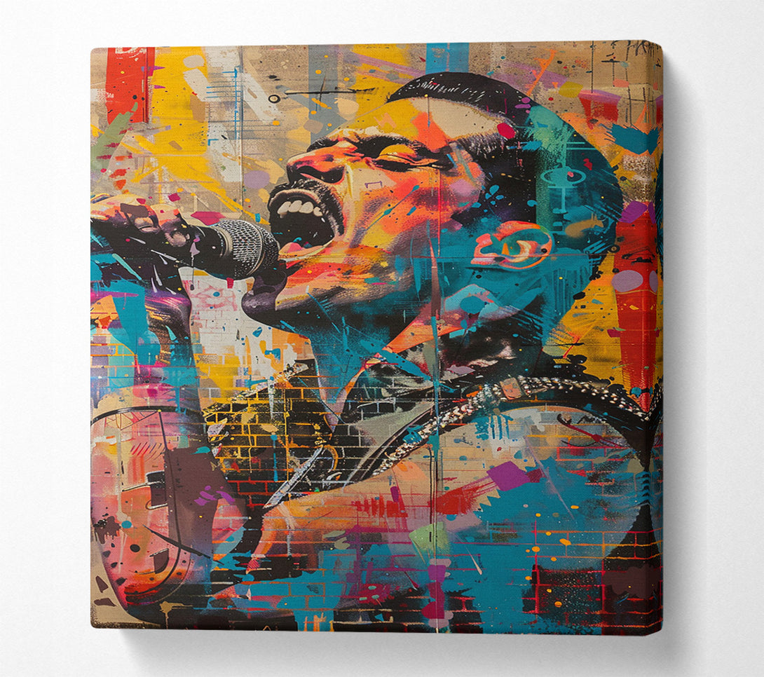  A Canvas Print of The Show Must Go On Canvas Wall Art
