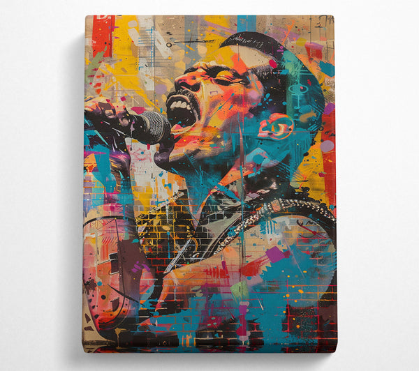  A Canvas Print of The Show Must Go On Canvas Wall Art