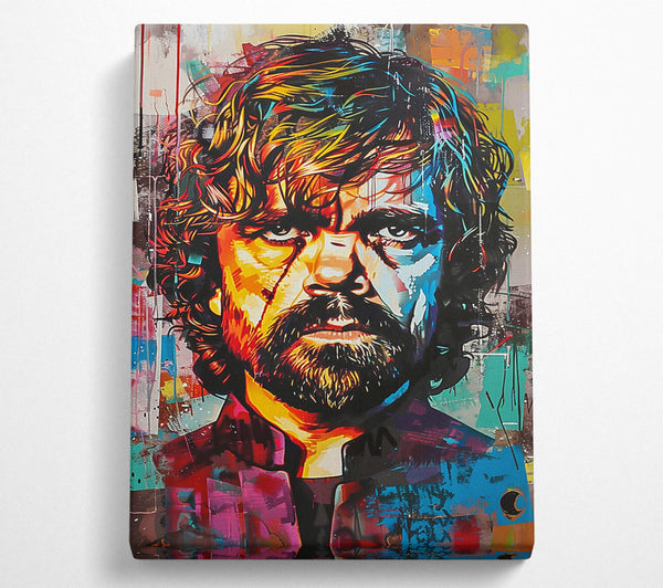  A Canvas Print of Portrait Of Tyrion Lannister Canvas Wall Art