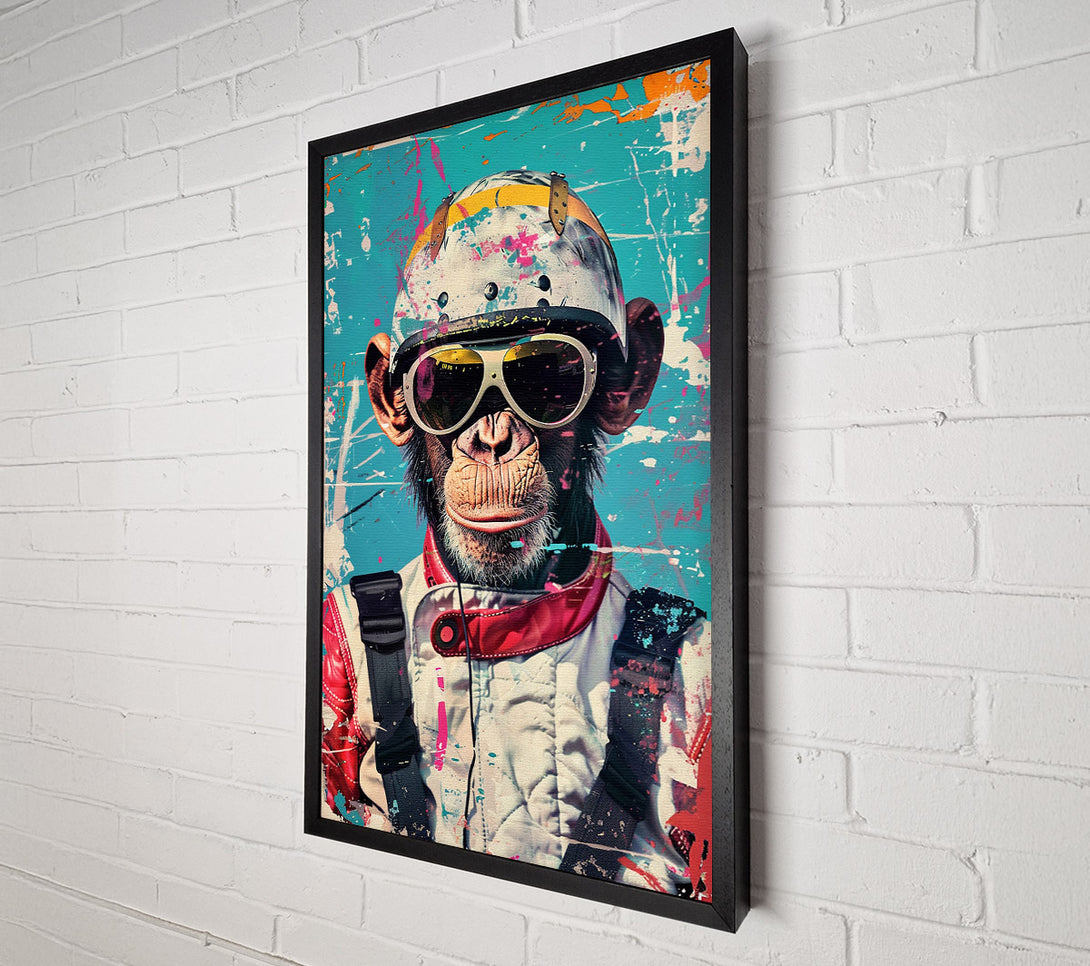  A Canvas Print of Cool Monkey Canvas Print