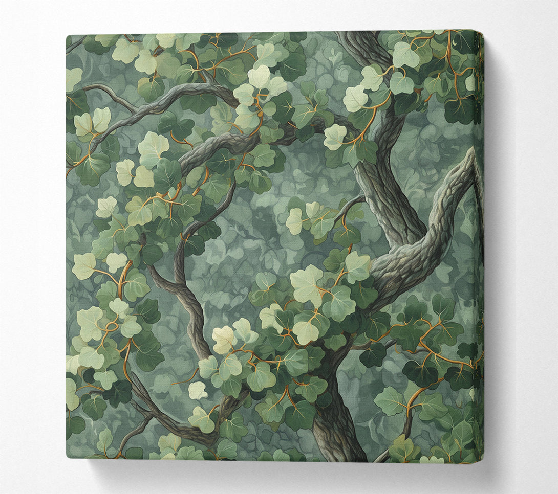  A Canvas Print of The Dance Of The Ivy Canvas Art