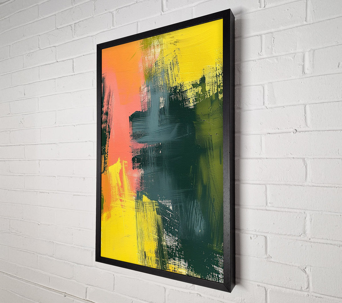  A Canvas Print of The Dance Of Colors Canvas Art