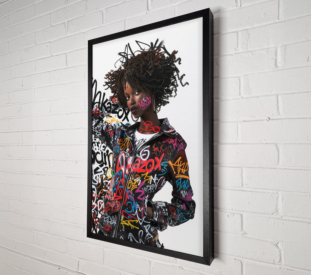  A Canvas Print of Urban Queen Canvas Wall Art