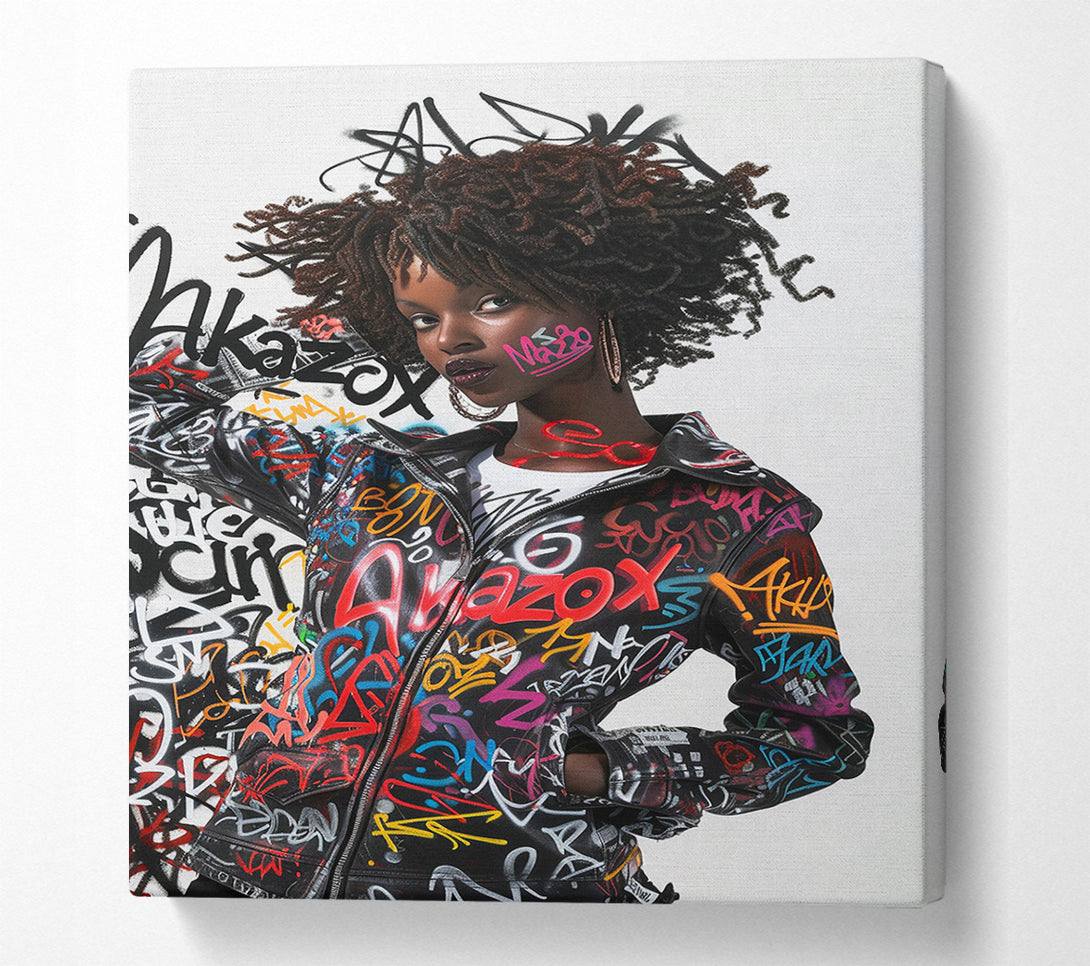  A Canvas Print of Urban Queen Canvas Wall Art