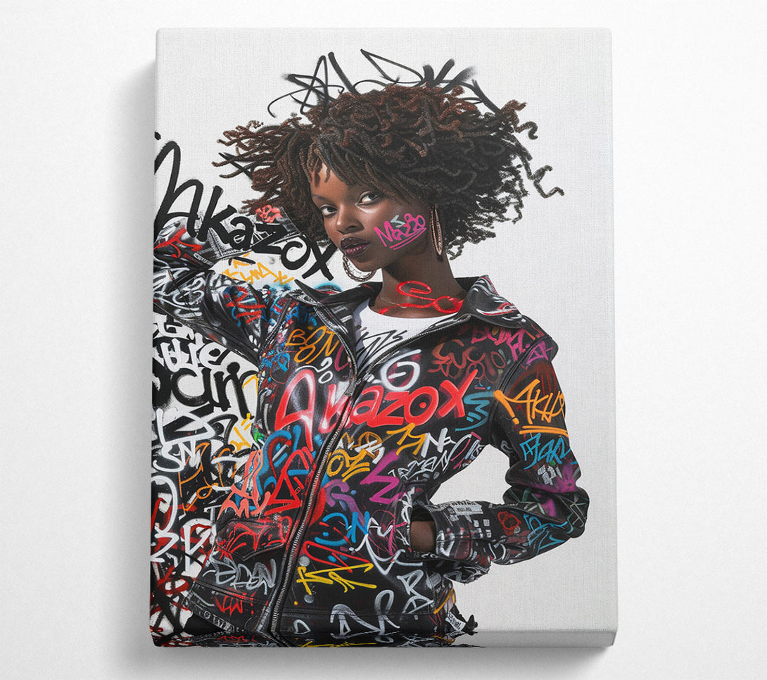  A Canvas Print of Urban Queen Canvas Wall Art