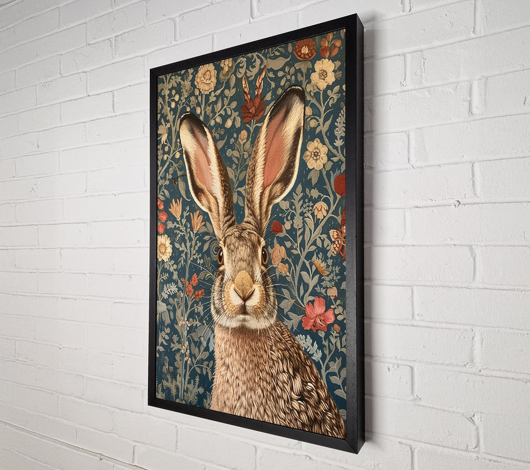  A Canvas Print of Hare In The Meadow Canvas Print